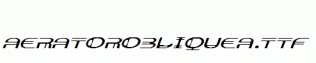 AeratorObliqueA.ttf