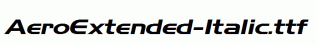 AeroExtended-Italic.ttf