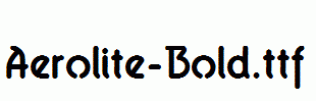 Aerolite-Bold.ttf