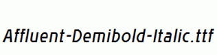 Affluent-Demibold-Italic.ttf