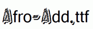 Afro-Add.ttf