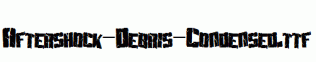 Aftershock-Debris-Condensed.ttf