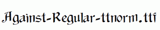Against-Regular-ttnorm.ttf