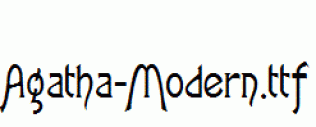 Agatha-Modern.ttf
