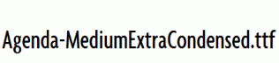 Agenda-MediumExtraCondensed.ttf