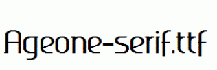 Ageone-serif.ttf