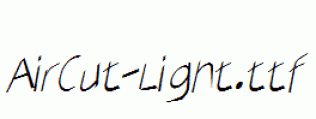 AirCut-Light.ttf