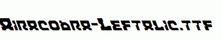 Airacobra-Leftalic.ttf