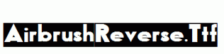 AirbrushReverse.ttf