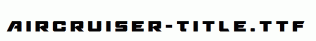 Aircruiser-Title.ttf