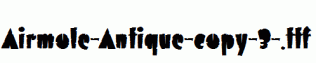 Airmole-Antique-copy-3-.ttf