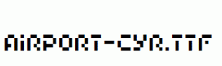 Airport-Cyr.ttf