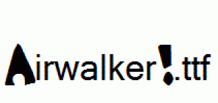 Airwalker!.ttf