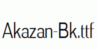 Akazan-Bk.ttf