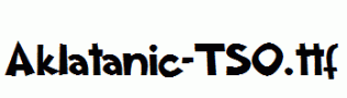 Aklatanic-TSO.ttf
