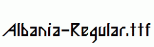 Albania-Regular.ttf