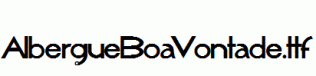 AlbergueBoaVontade.ttf