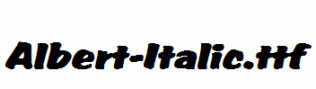 Albert-Italic.ttf