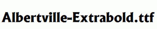 Albertville-Extrabold.ttf