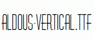 Aldous-Vertical.ttf