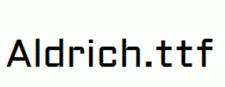 Aldrich.ttf