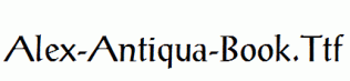 Alex-Antiqua-Book.ttf