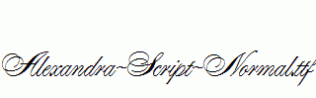Alexandra-Script-Normal.ttf