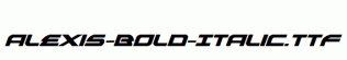 Alexis-Bold-Italic.ttf
