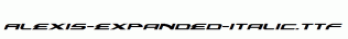 Alexis-Expanded-Italic.ttf