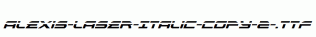 Alexis-Laser-Italic-copy-2-.ttf