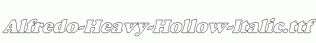 Alfredo-Heavy-Hollow-Italic.ttf