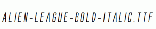 Alien-League-Bold-Italic.ttf