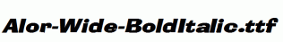 Alor-Wide-BoldItalic.ttf
