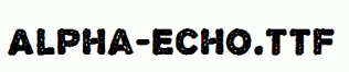Alpha-Echo.ttf