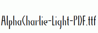 AlphaCharlie-Light-PDF.ttf