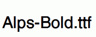 Alps-Bold.ttf