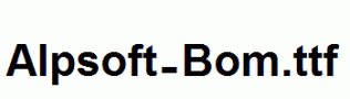 Alpsoft-Bom.ttf
