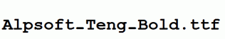 Alpsoft-Teng-Bold.ttf