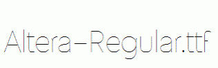 Altera-Regular.ttf