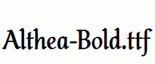 Althea-Bold.ttf