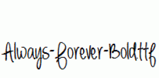 Always-Forever-Bold.ttf