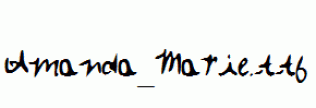 Amanda_Marie.ttf