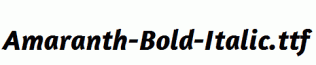 Amaranth-Bold-Italic.ttf