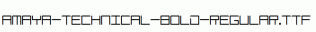 Amaya-Technical-Bold-Regular.ttf