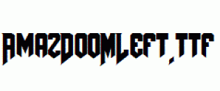 AmazDooMLeft.ttf