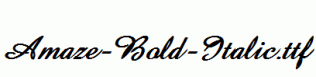 Amaze-Bold-Italic.ttf