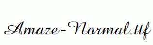 Amaze-Normal.ttf