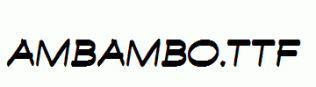 Ambambo.ttf
