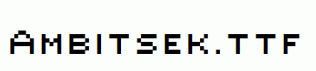 Ambitsek.ttf