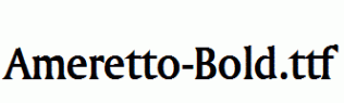 Ameretto-Bold.ttf
